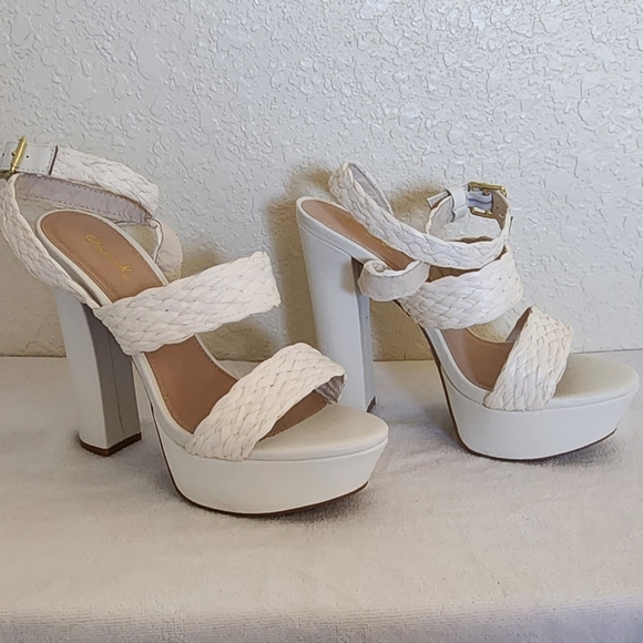 Cupid 5 inch heels, ankle strap - Picture 6 of 8